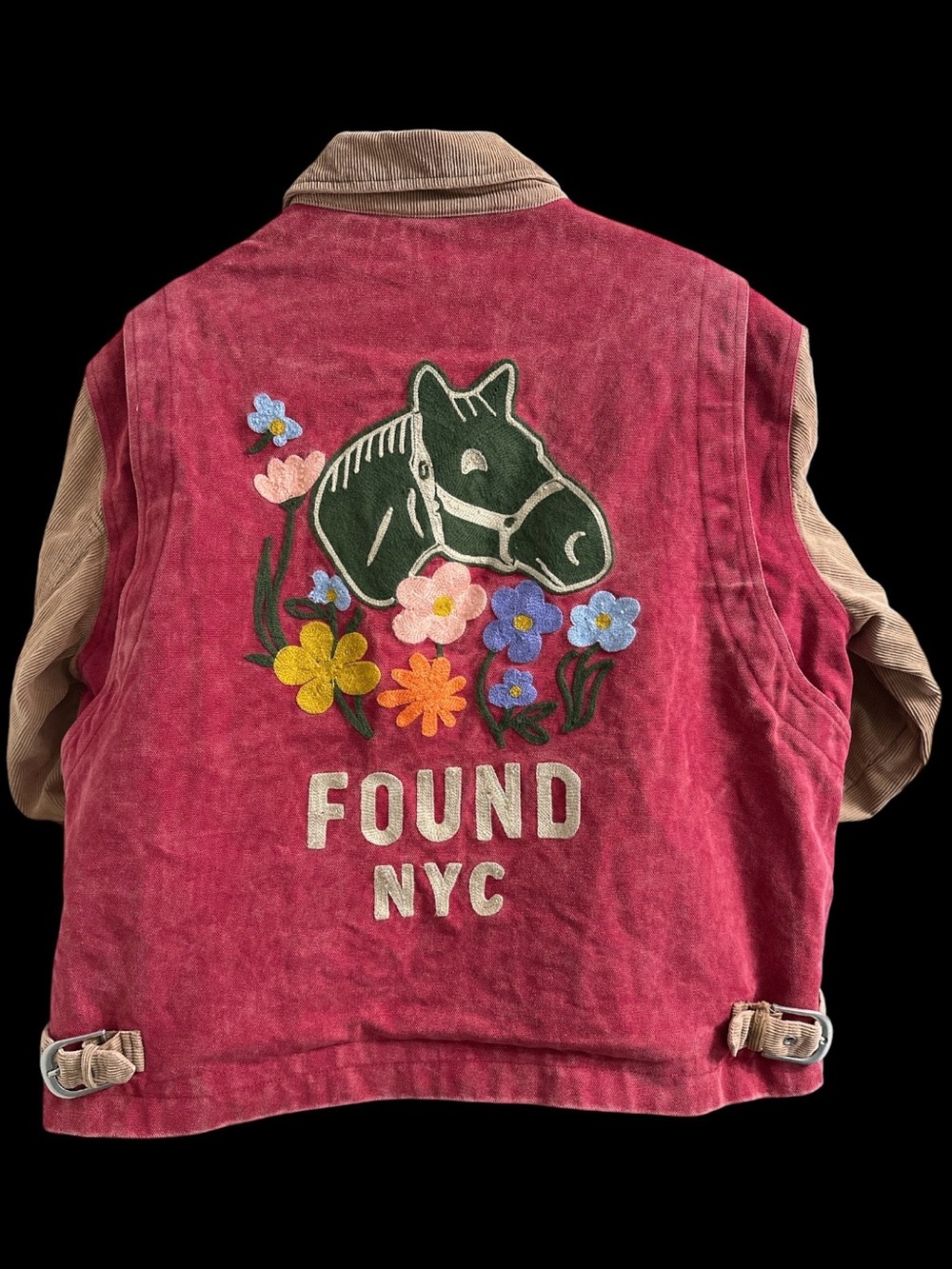 Found NYC Canvas Corduroy Field Jacket Size M Unisex - Picture 3 of 5